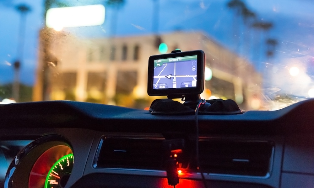 car's navigation system