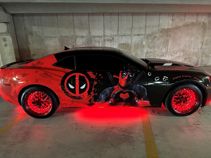 Deadpool Car Wrap: A Bold and Unique Expression of Art on Wheels